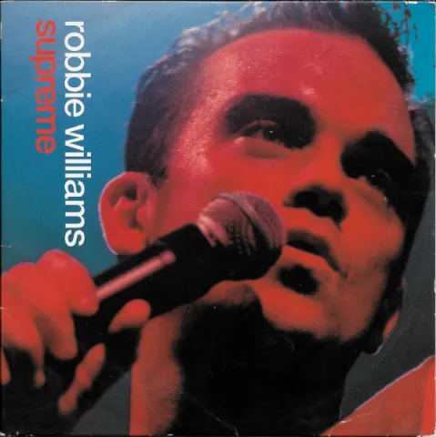 Robbie Williams — Supreme cover artwork