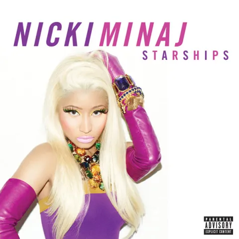 Nicki Minaj Starships cover artwork