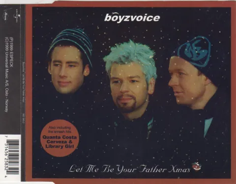 Boyzvoice — Let Me Be Your Father Xmas cover artwork