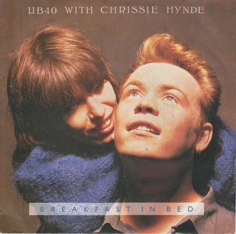 UB40 featuring Chrissie Hynde — Breakfast in Bed cover artwork