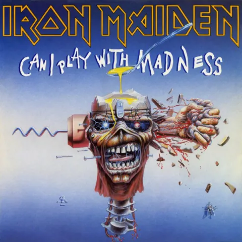 Iron Maiden — Can I Play With Madness cover artwork