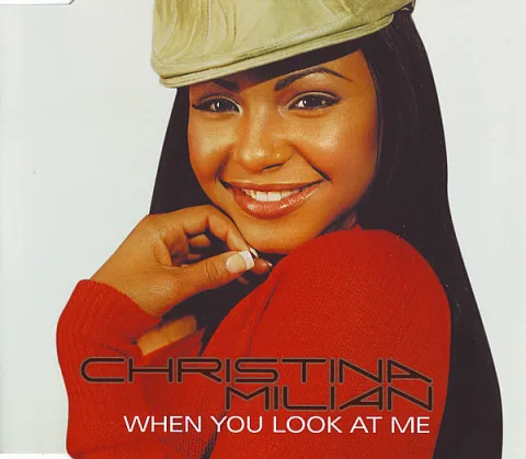 Christina Milian — When You Look at Me cover artwork