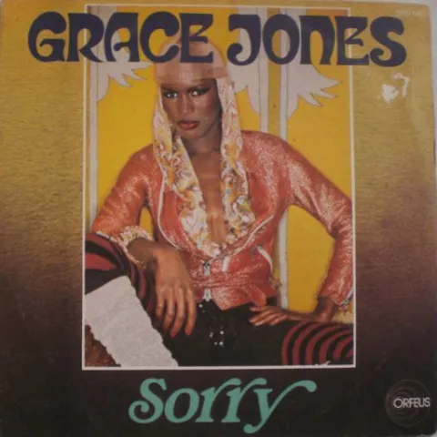 Grace Jones — Sorry cover artwork