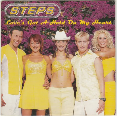 Steps — Love&#039;s Got a Hold On My Heart cover artwork
