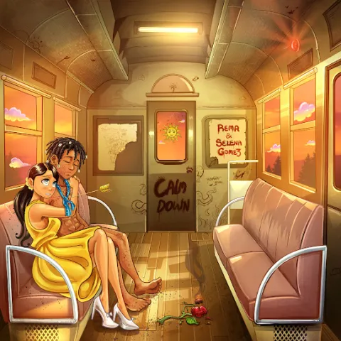 Rema & Selena Gomez — Calm Down cover artwork