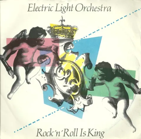 Electric Light Orchestra — Rock &#039;n&#039; Roll Is King cover artwork