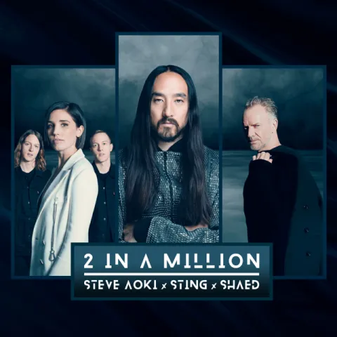 Steve Aoki featuring Sting & SHAED — 2 In A Million cover artwork