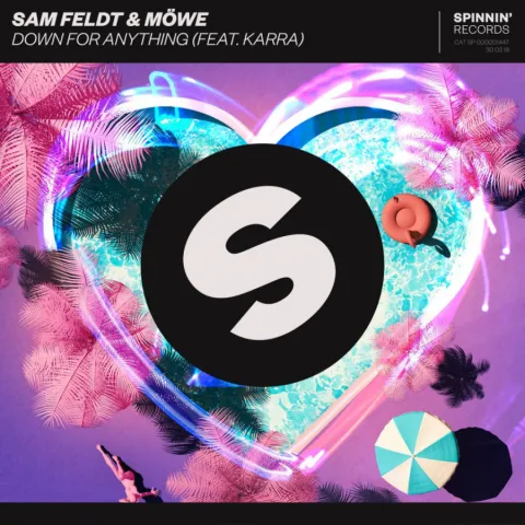 Sam Feldt & MÖWE featuring Karra — Down For Anything cover artwork