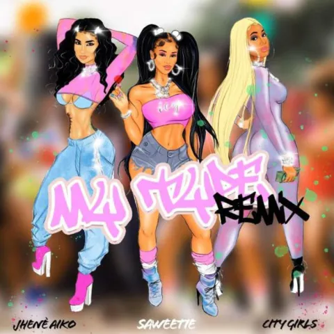 Saweetie featuring Jhené Aiko & City Girls — My Type (Remix) cover artwork