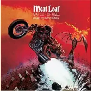 Meat Loaf Bat Out Of Hell cover artwork