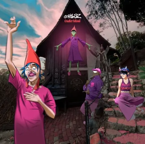 Gorillaz — The Tired Influencer cover artwork