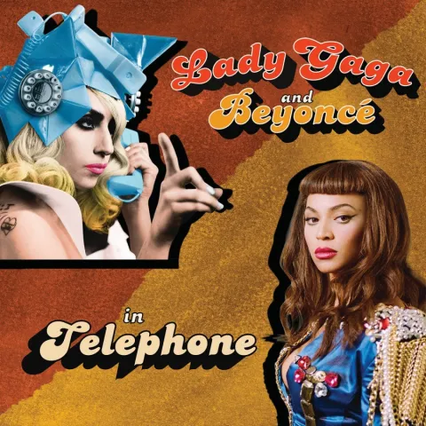 Lady Gaga featuring Beyoncé — Telephone cover artwork