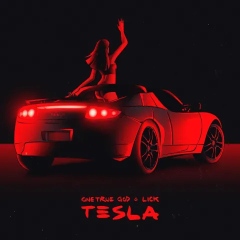 One True God & LICK — Tesla cover artwork