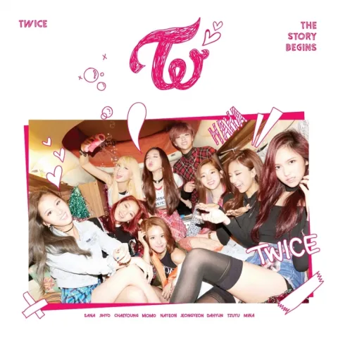 TWICE The Story Begins cover artwork