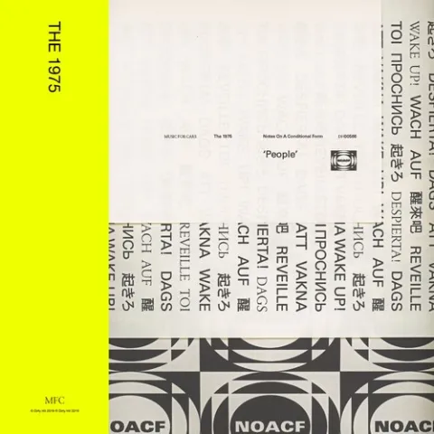 The 1975 — People cover artwork