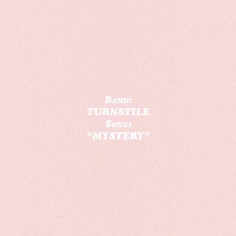 Turnstile — MYSTERY cover artwork