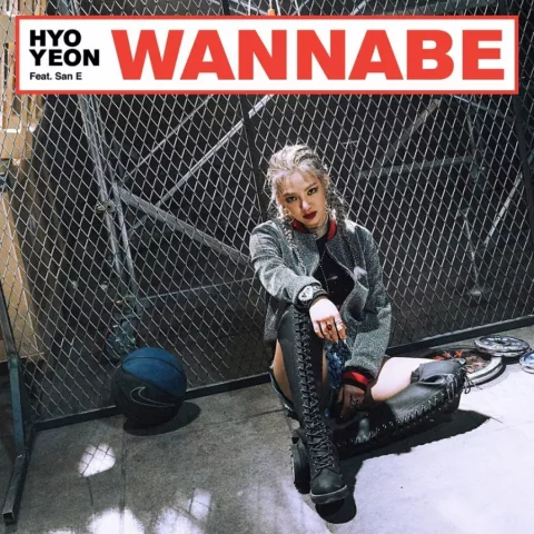HYO featuring San E — Wannabe cover artwork