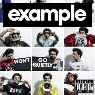 Example Won&#039;t Go Quietly cover artwork