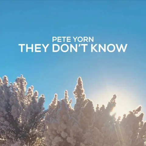 Pete Yorn They Don&#039;t Know cover artwork