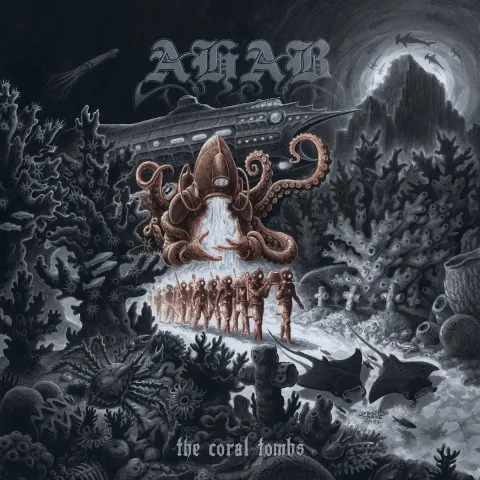 Ahab The Coral Tombs cover artwork