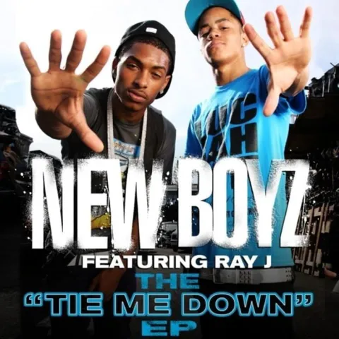 New Boyz featuring Ray J — Tie Me Down cover artwork