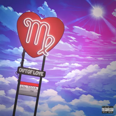 Lil Tecca featuring Internet Money — Out Of Love cover artwork