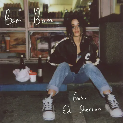 Camila Cabello ft. featuring Ed Sheeran Bam Bam cover artwork