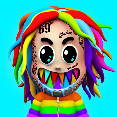 6ix9ine GOOBA cover artwork