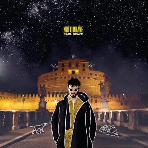 Carl Brave featuring Francesca Michielin & Fabri Fibra — Fotografia cover artwork