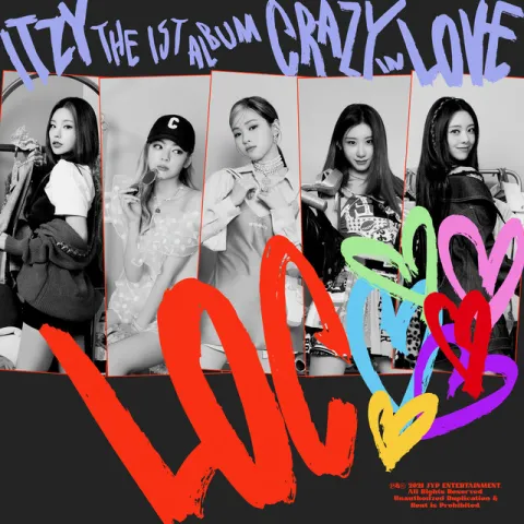 ITZY — CRAZY in LOVE cover artwork
