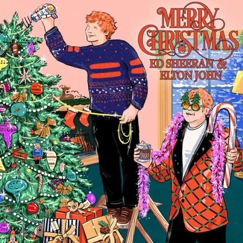 Ed Sheeran & Elton John — Merry Christmas cover artwork