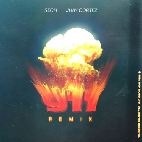 Sech & Jhay Cortez — 911 (remix) cover artwork
