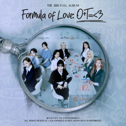 TWICE Formula of Love: O+T=&lt;3 cover artwork