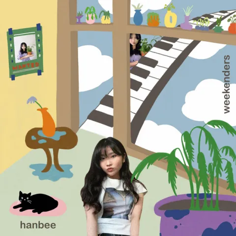 hanbee ft. featuring Hans. weekenders cover artwork