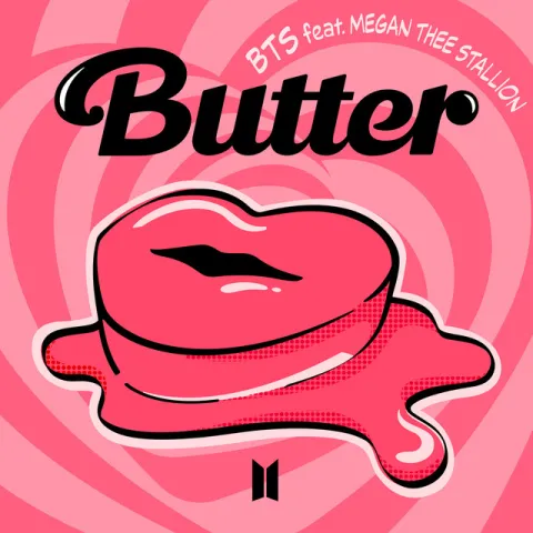 BTS & Megan Thee Stallion — Butter (Remix) cover artwork