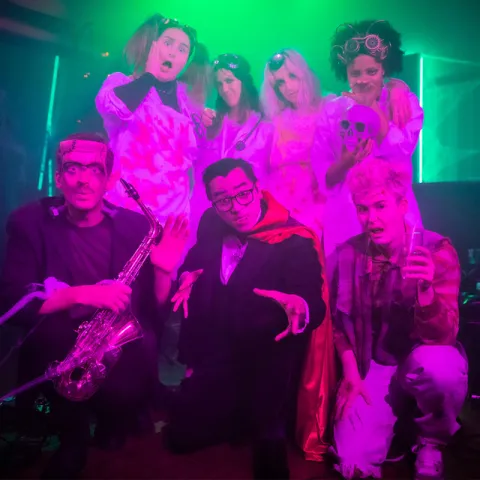 The Buoys featuring Alex the Astronaut, Hobba, & Hing — Monster Mash (Live on triple j) cover artwork