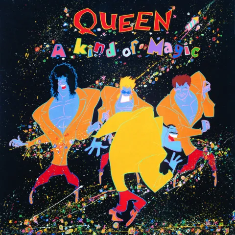 Queen A Kind of Magic cover artwork