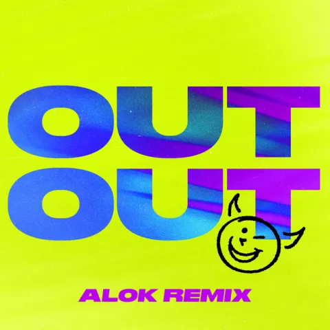 Joel Corry & Jax Jones ft. featuring Charli XCX & Saweetie OUT OUT (Alok Remix) cover artwork