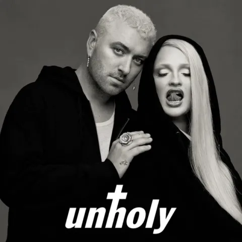 Sam Smith ft. featuring Kim Petras Unholy cover artwork