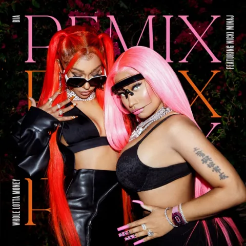 BIA featuring Nicki Minaj — WHOLE LOTTA MONEY (Remix) cover artwork