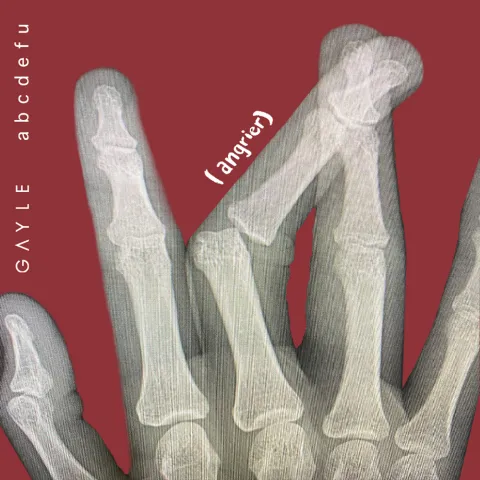 GAYLE abcdefu (angrier) cover artwork