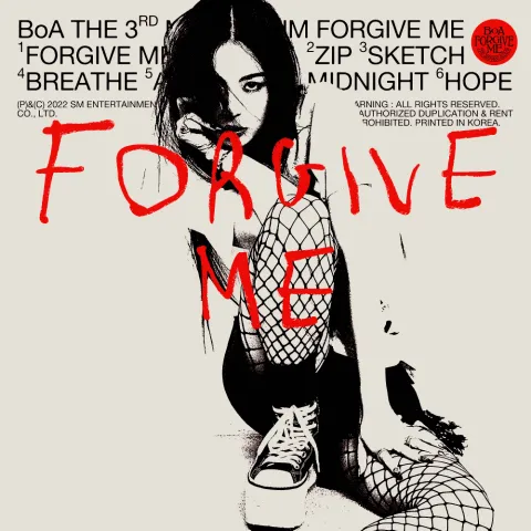 BoA — Forgive Me cover artwork