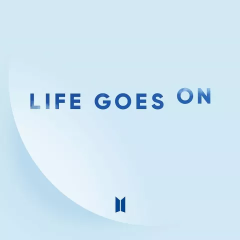 BTS Life Goes On cover artwork