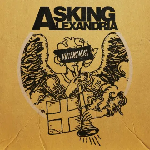 Asking Alexandria — Antisocialist cover artwork