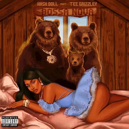 Kash Doll ft. featuring Tee Grizzley Bossa Nova cover artwork