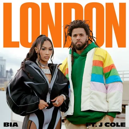 BIA & J. Cole — LONDON cover artwork