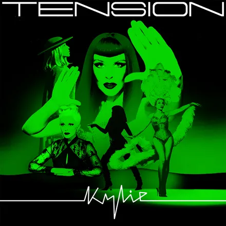 Kylie Minogue — Tension cover artwork