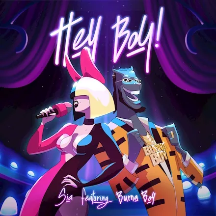 Sia featuring Burna Boy — Hey Boy cover artwork