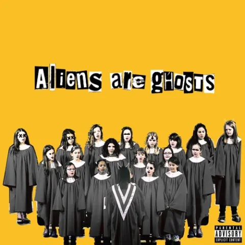 $uicideboy$ & Travis Barker — Aliens Are Ghosts cover artwork