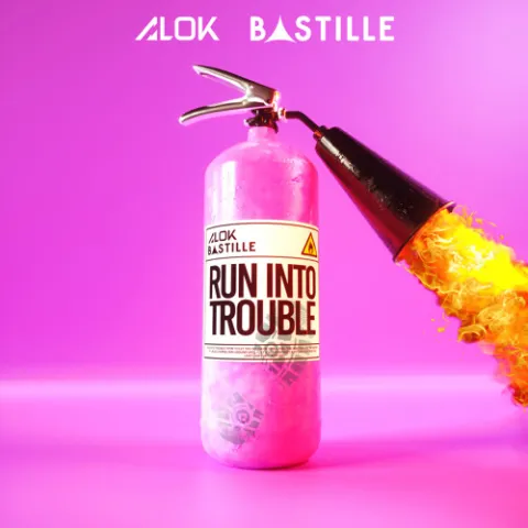 Alok & Bastille Run Into Trouble cover artwork